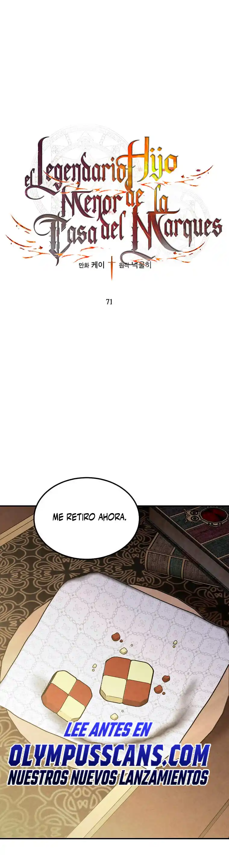 El Legendario Hijo Menor De La Casa Del Marqués (Novela: Chapter 71 - Page 1