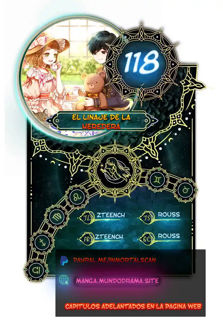 El Linaje De La Heredera: Chapter 118 - Page 1