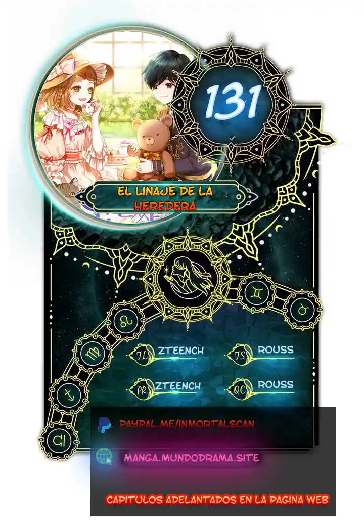 El Linaje De La Heredera: Chapter 131 - Page 1