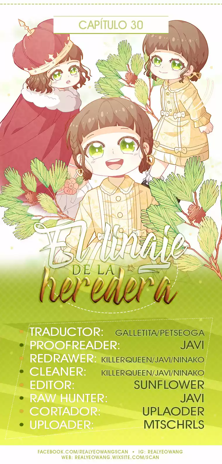 El Linaje De La Heredera: Chapter 30 - Page 1