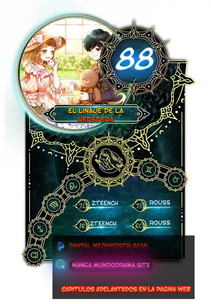 El Linaje De La Heredera: Chapter 88 - Page 1