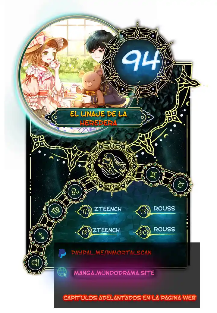 El Linaje De La Heredera: Chapter 94 - Page 1