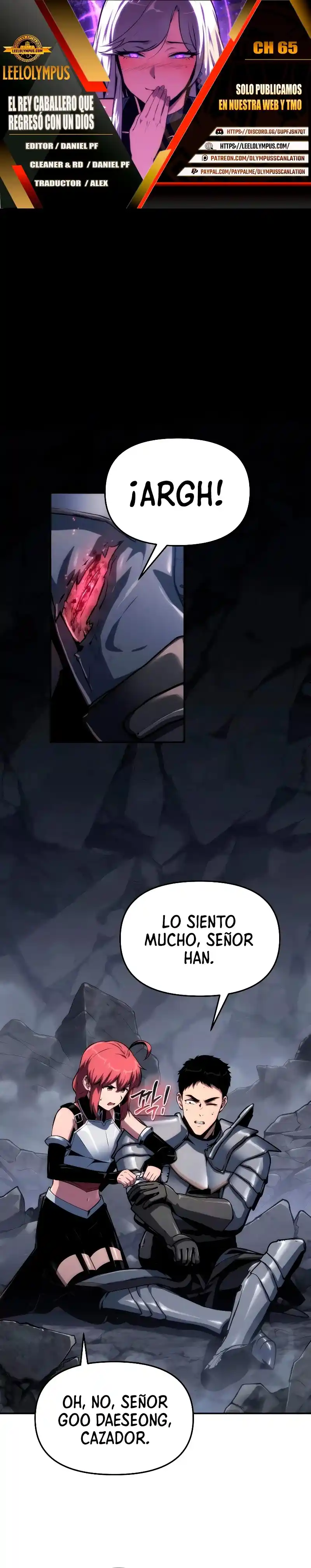 El Rey Caballero Que Regresó Con Un Dios: Chapter 65 - Page 1