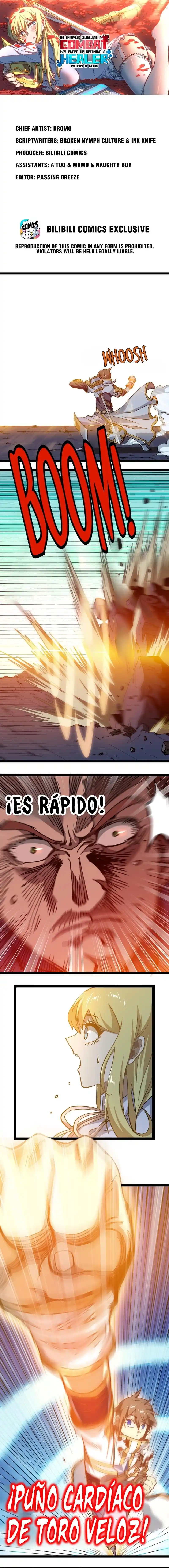 El Rey Del Combate Delincuente Sin Rival Es En Realidad Un Sanador En El Mundo Del Juego: Chapter 11 - Page 1