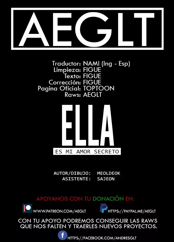 ELLA ES MI AMOR SECRETO: Chapter 12 - Page 1