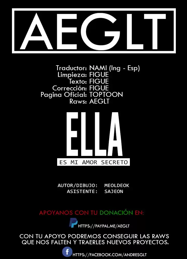 ELLA ES MI AMOR SECRETO: Chapter 14 - Page 1