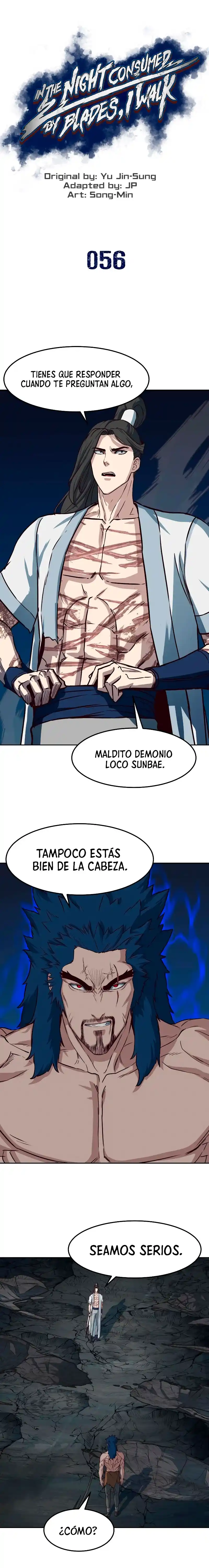 En Las Noches Consumidas Por Las Cuchillas, Yo Camino: Chapter 56 - Page 1