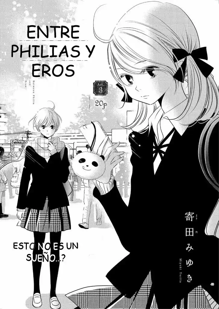 Entre Philia Y Eros: Chapter 3 - Page 1