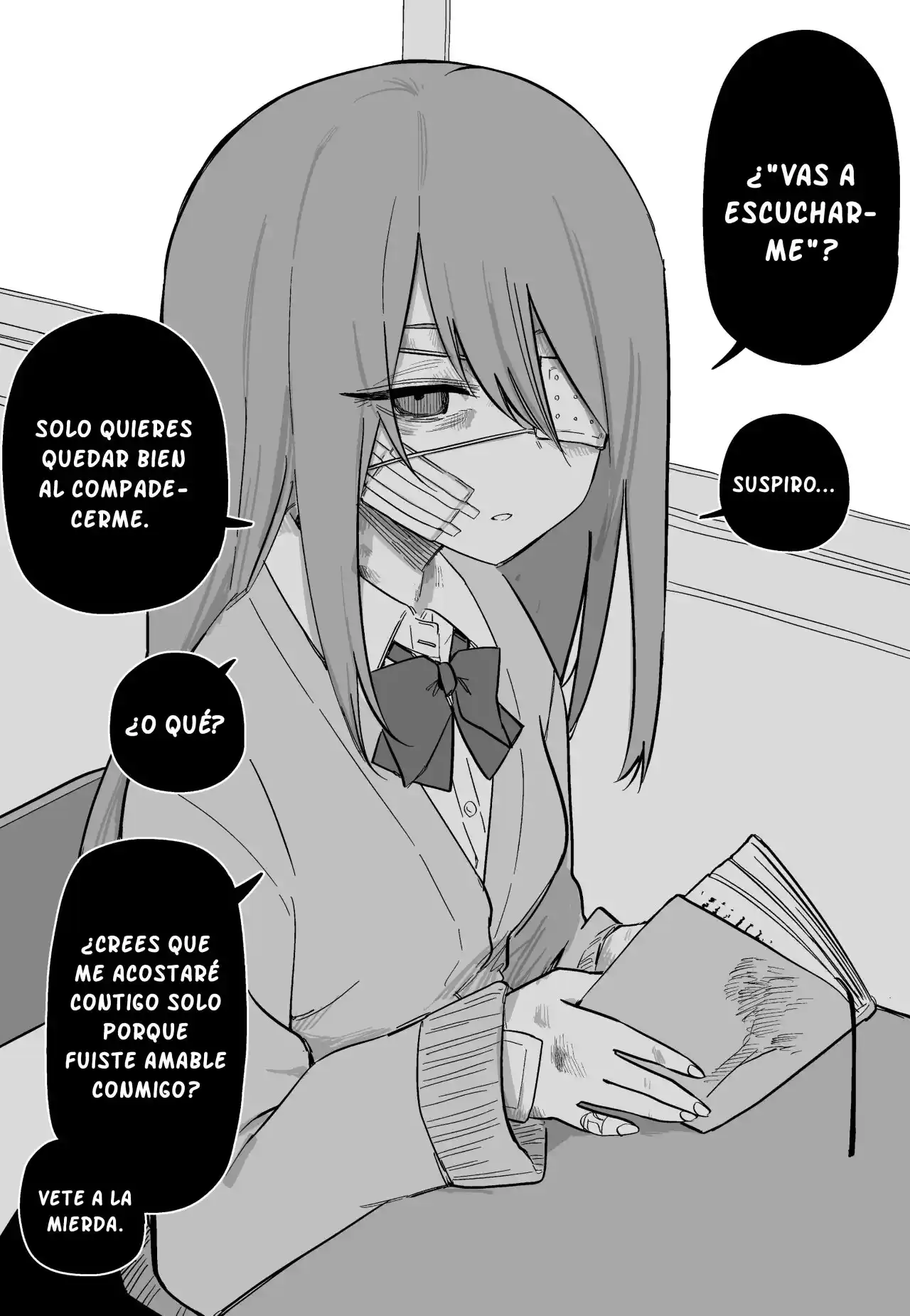 Estoy Preocupado Por Mi Compañera De Clase Que Está Cubierta De Moretones: Chapter 1 - Page 1