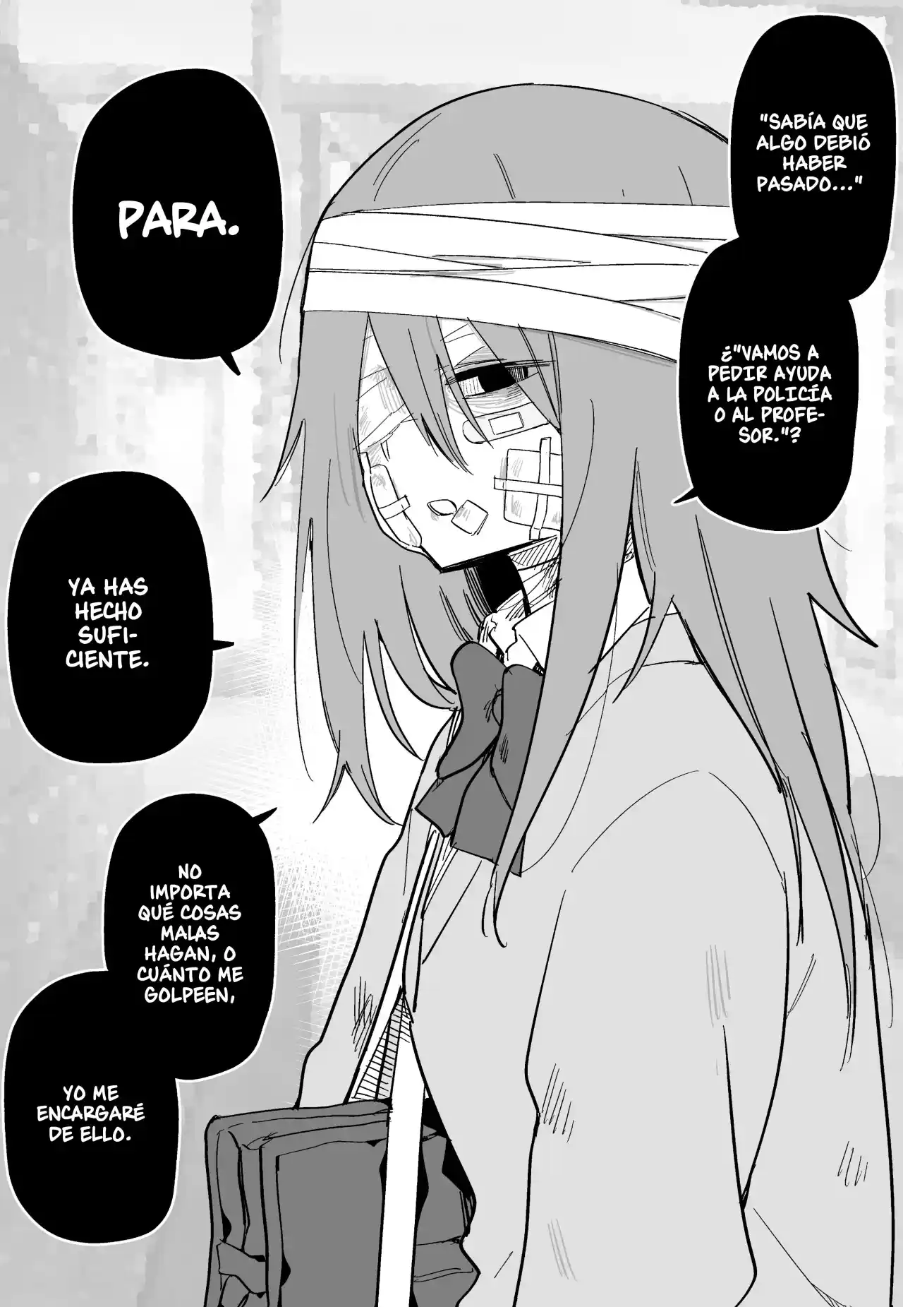 Estoy Preocupado Por Mi Compañera De Clase Que Está Cubierta De Moretones: Chapter 27 - Page 1