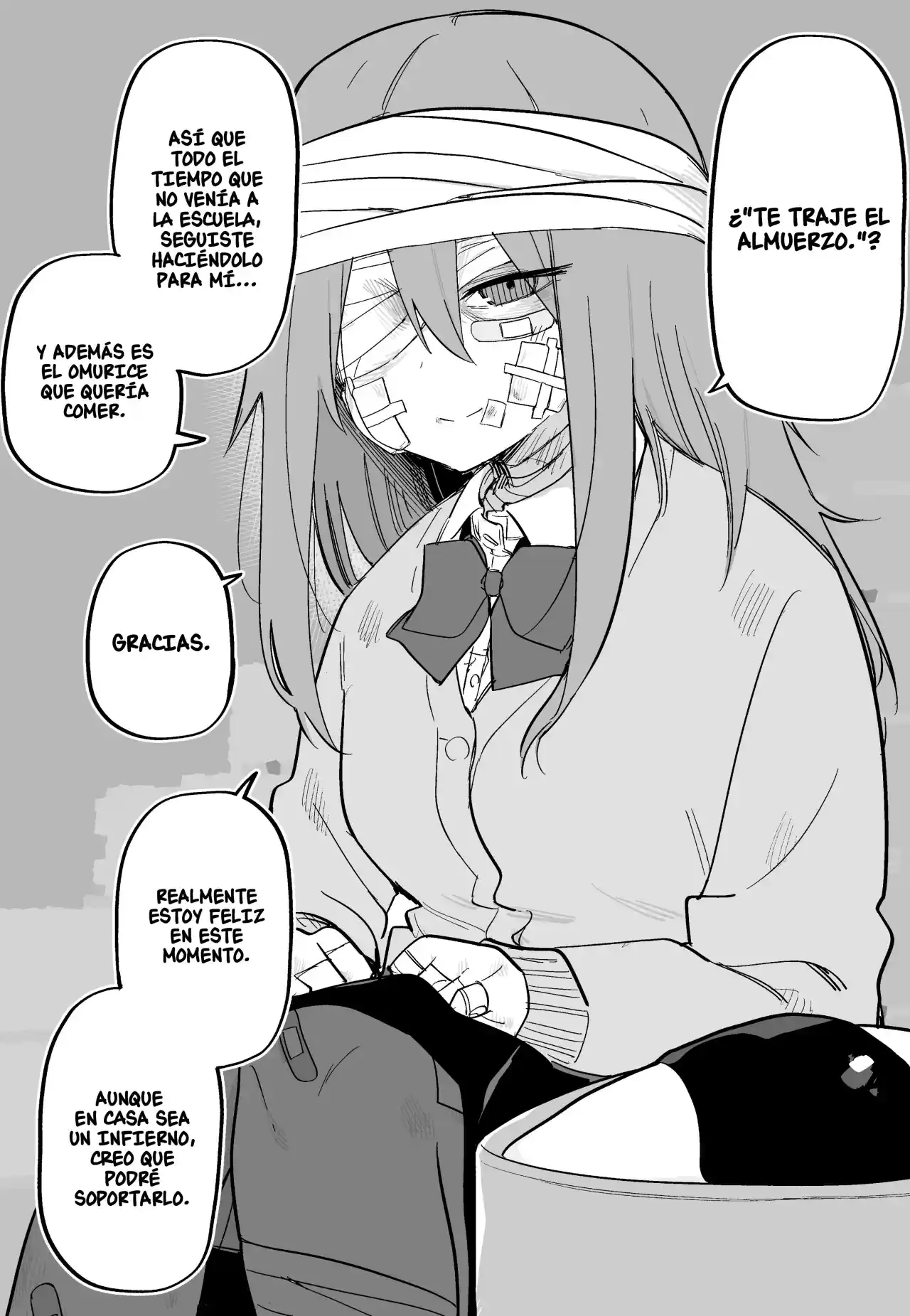 Estoy Preocupado Por Mi Compañera De Clase Que Está Cubierta De Moretones: Chapter 28 - Page 1