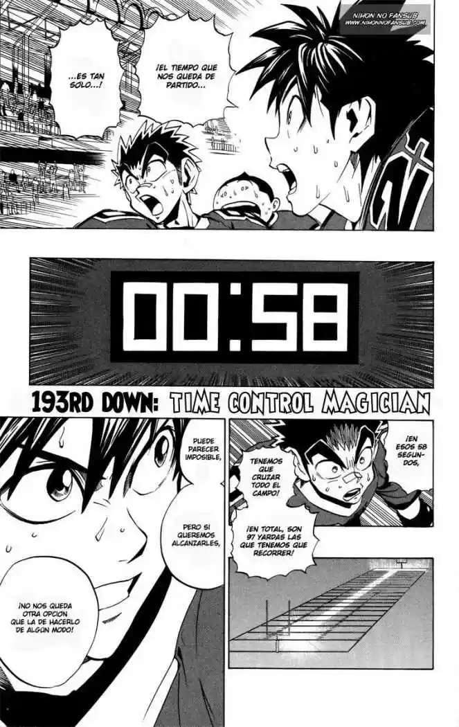 Eyeshield 21: Chapter 193 - Page 1