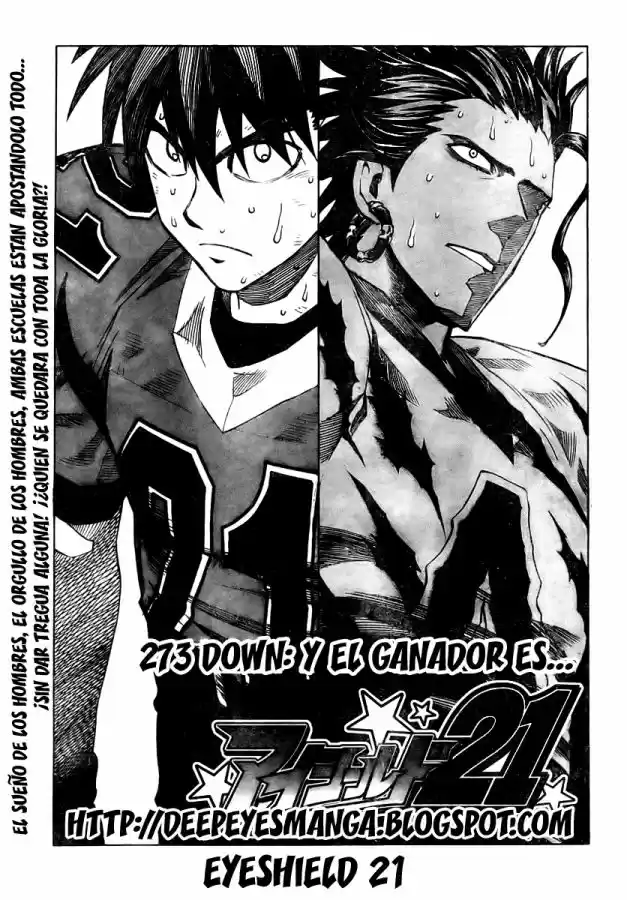 Eyeshield 21: Chapter 273 - Page 1