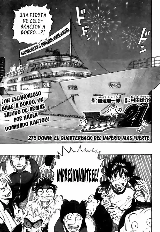 Eyeshield 21: Chapter 275 - Page 1