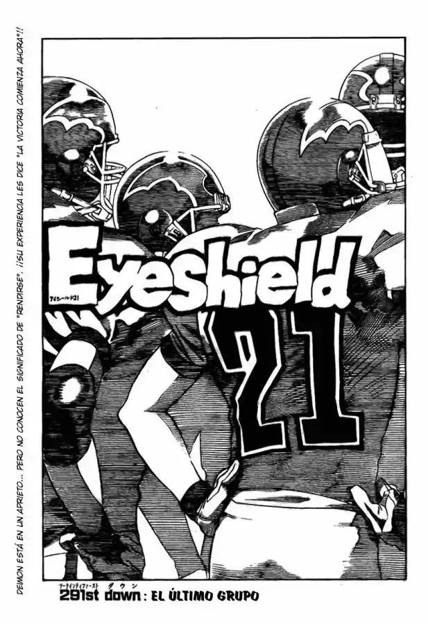 Eyeshield 21: Chapter 291 - Page 1