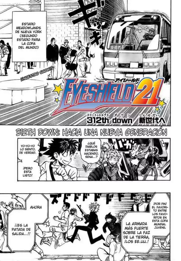 Eyeshield 21: Chapter 312 - Page 1