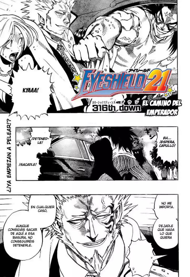 Eyeshield 21: Chapter 316 - Page 1