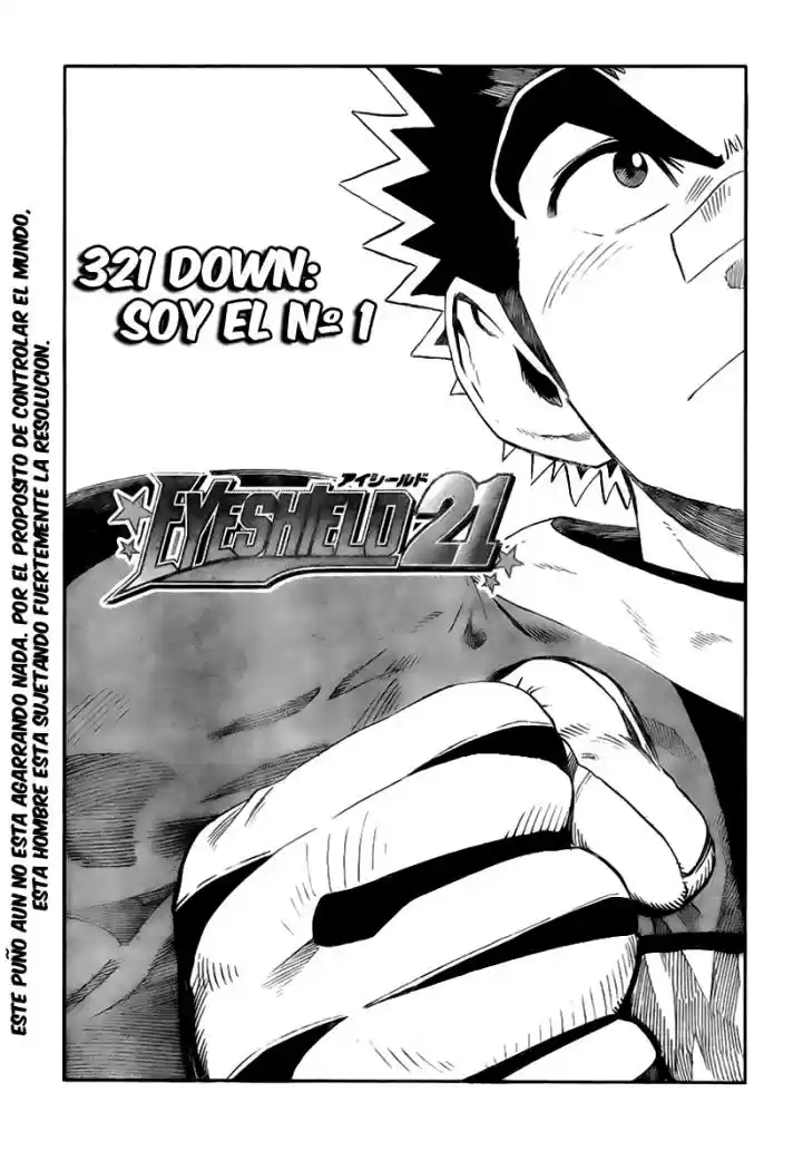 Eyeshield 21: Chapter 321 - Page 1