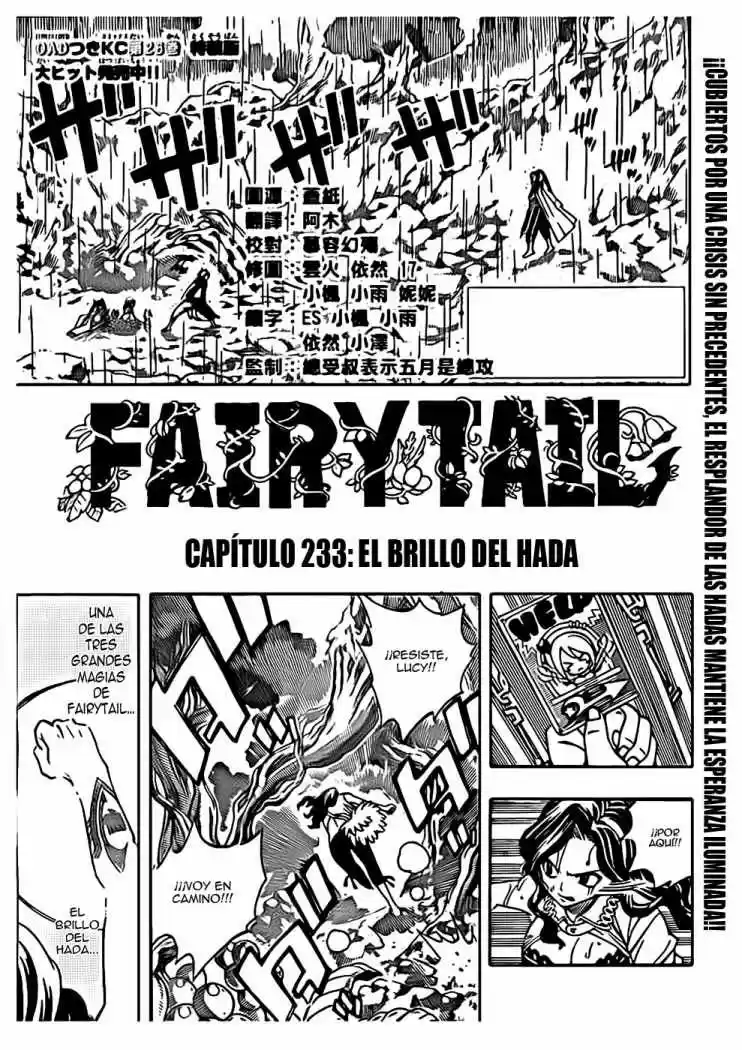 Fairy Tail: Chapter 233 - Page 1