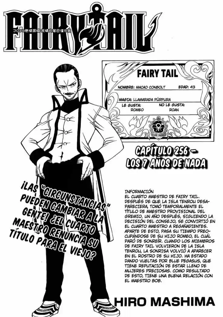 Fairy Tail: Chapter 256 - Page 1