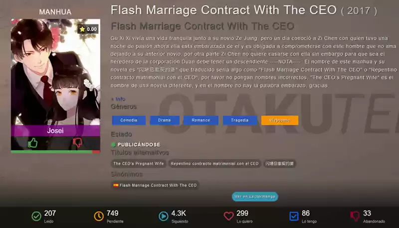 Flash Marriage Contract With The CEO: Chapter 17 - Page 1