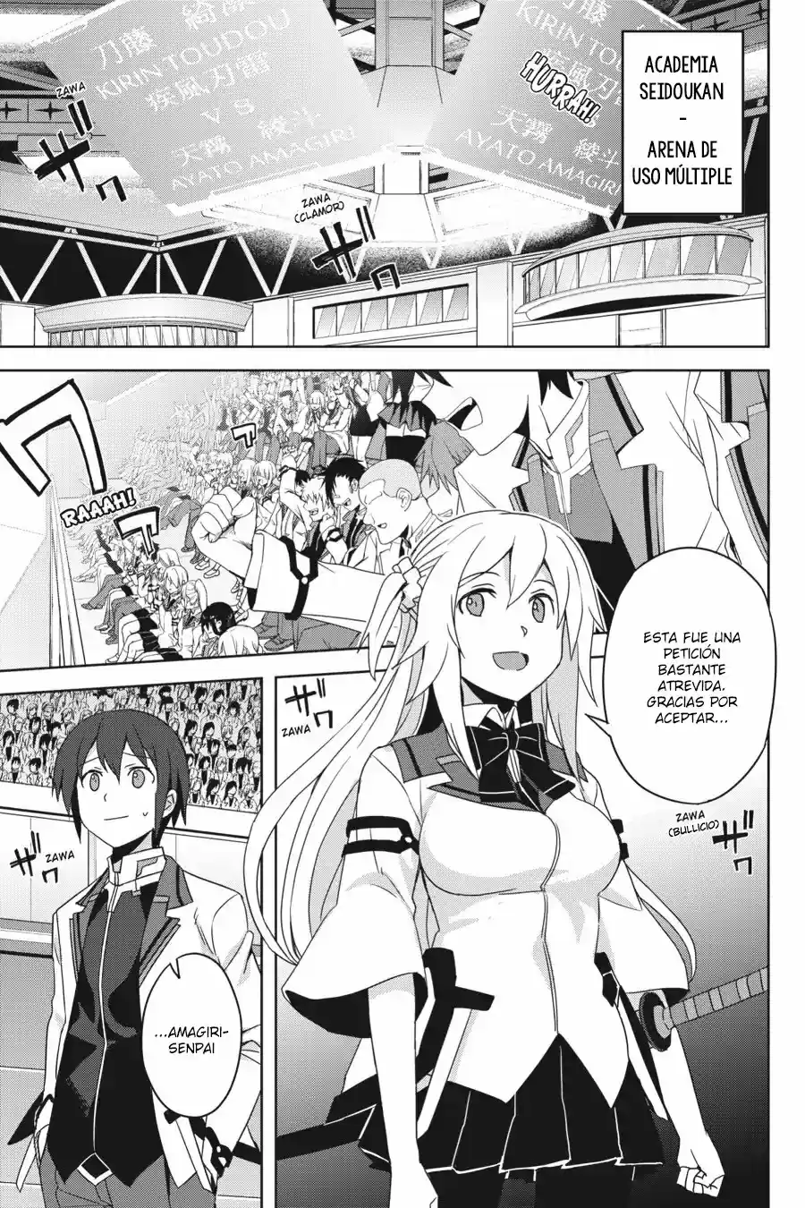 Gakusen Toshi Asterisk: Chapter 30 - Page 1