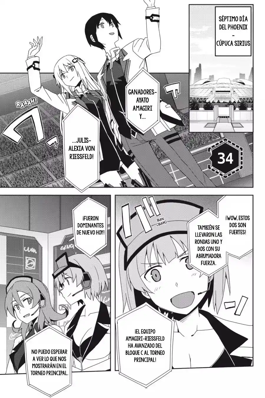 Gakusen Toshi Asterisk: Chapter 34 - Page 1