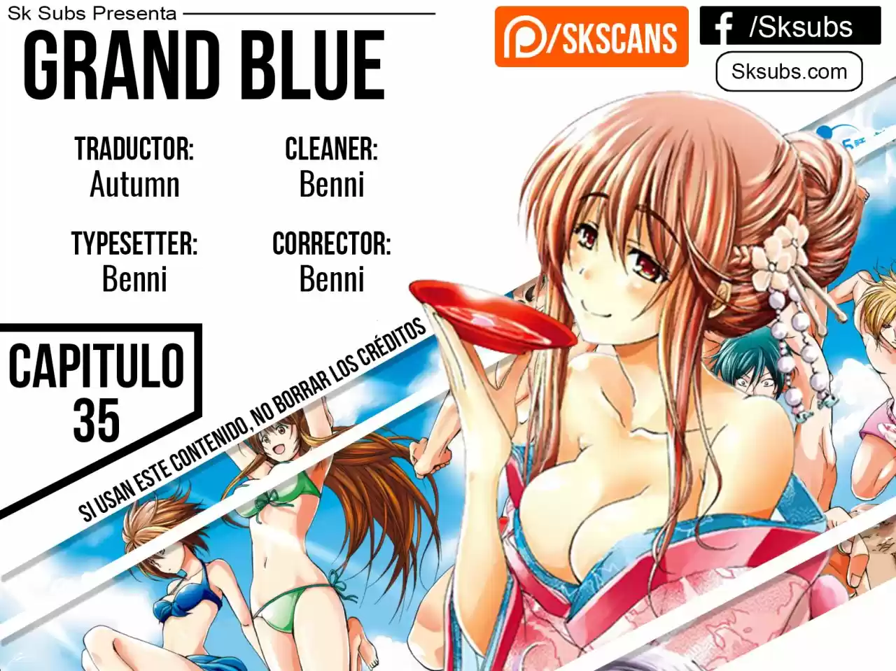 Grand Blue: Chapter 35 - Page 1