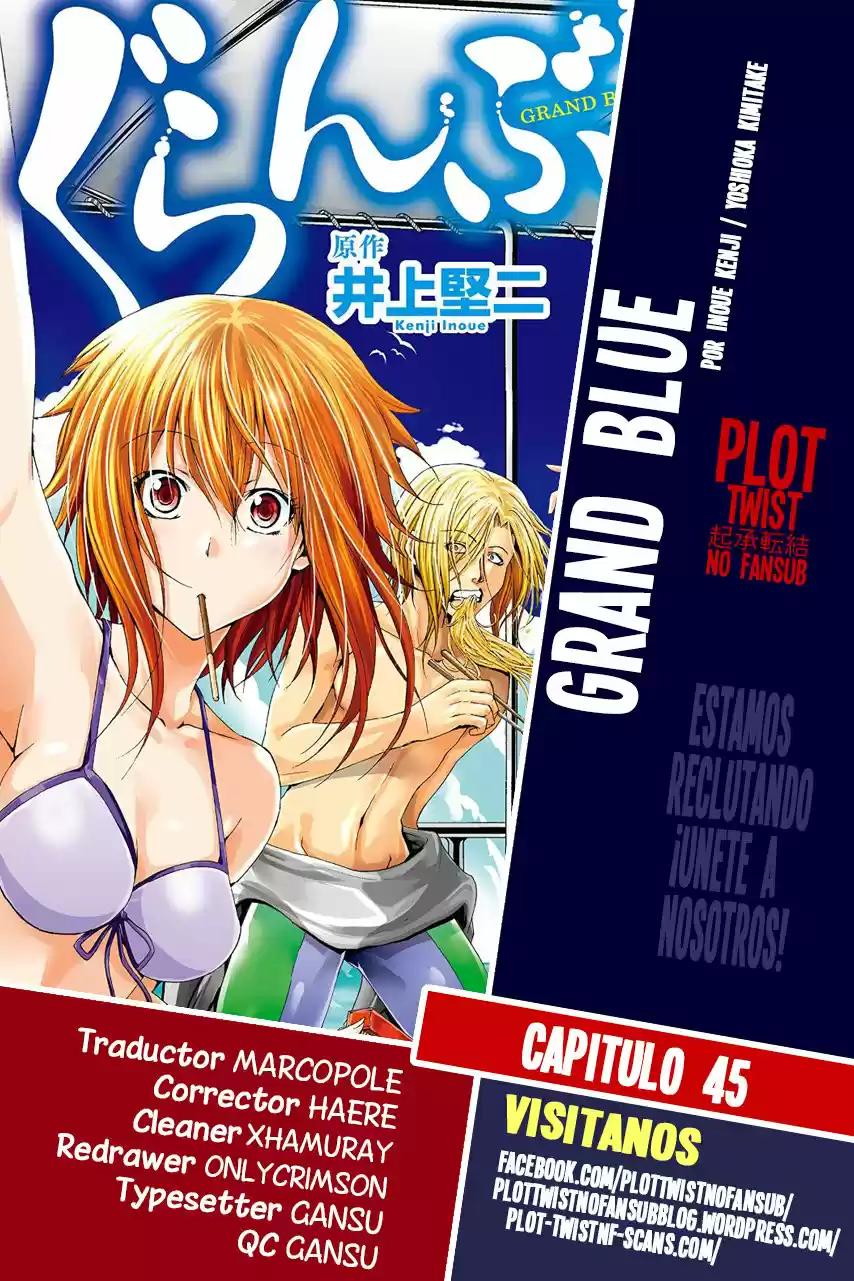 Grand Blue: Chapter 45 - Page 1