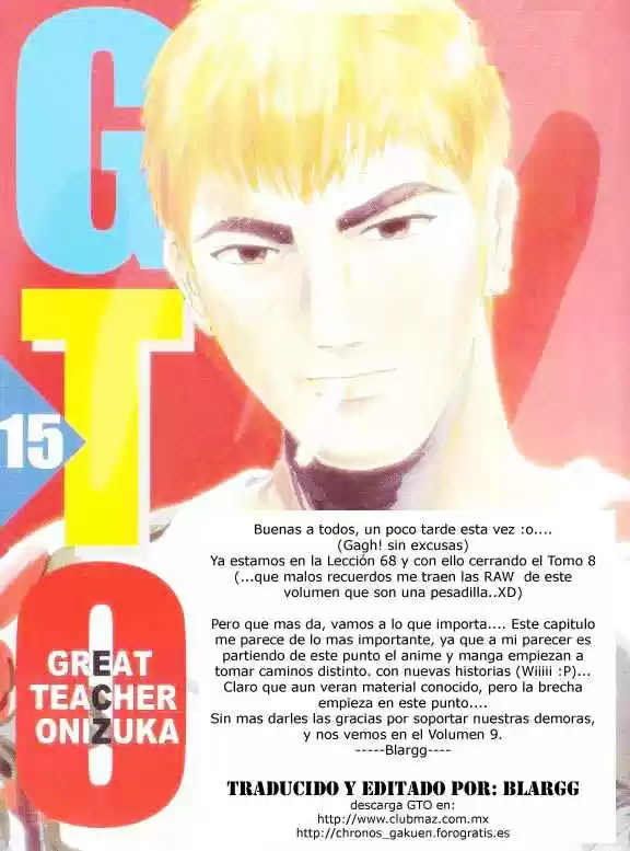 Great Teacher Onizuka: Chapter 68 - Page 1