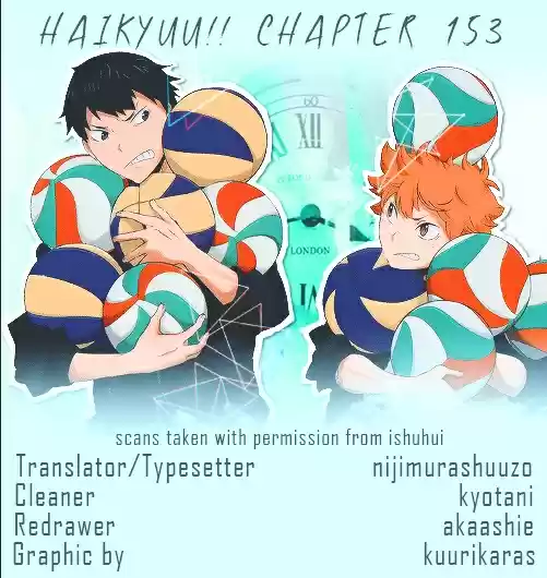 Haikyuu!!: Chapter 153 - Page 1