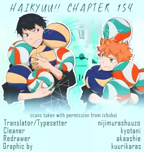 Haikyuu!!: Chapter 154 - Page 1