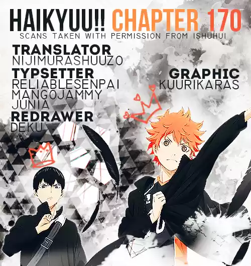 Haikyuu!!: Chapter 170 - Page 1