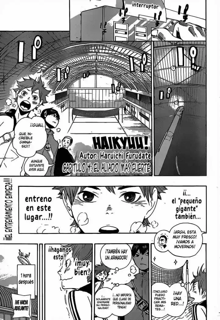 Haikyuu!!: Chapter 4 - Page 1