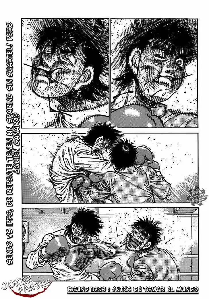 Hajime no Ippo: Chapter 1009 - Page 1