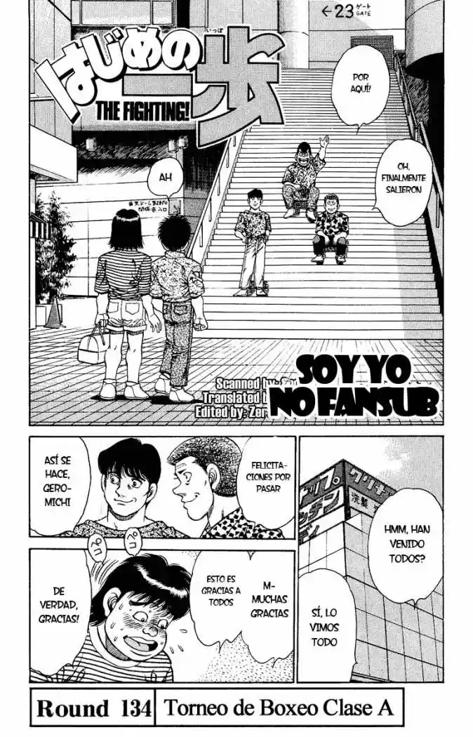 Hajime no Ippo: Chapter 134 - Page 1