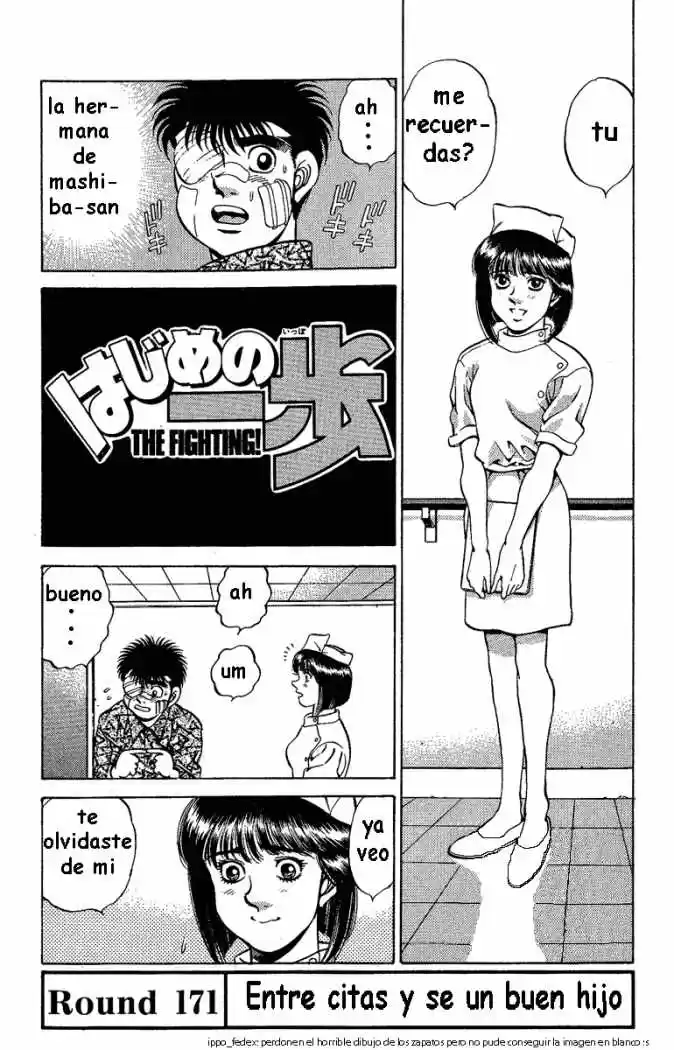 Hajime no Ippo: Chapter 171 - Page 1