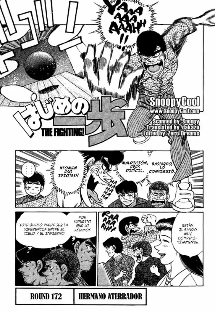 Hajime no Ippo: Chapter 172 - Page 1