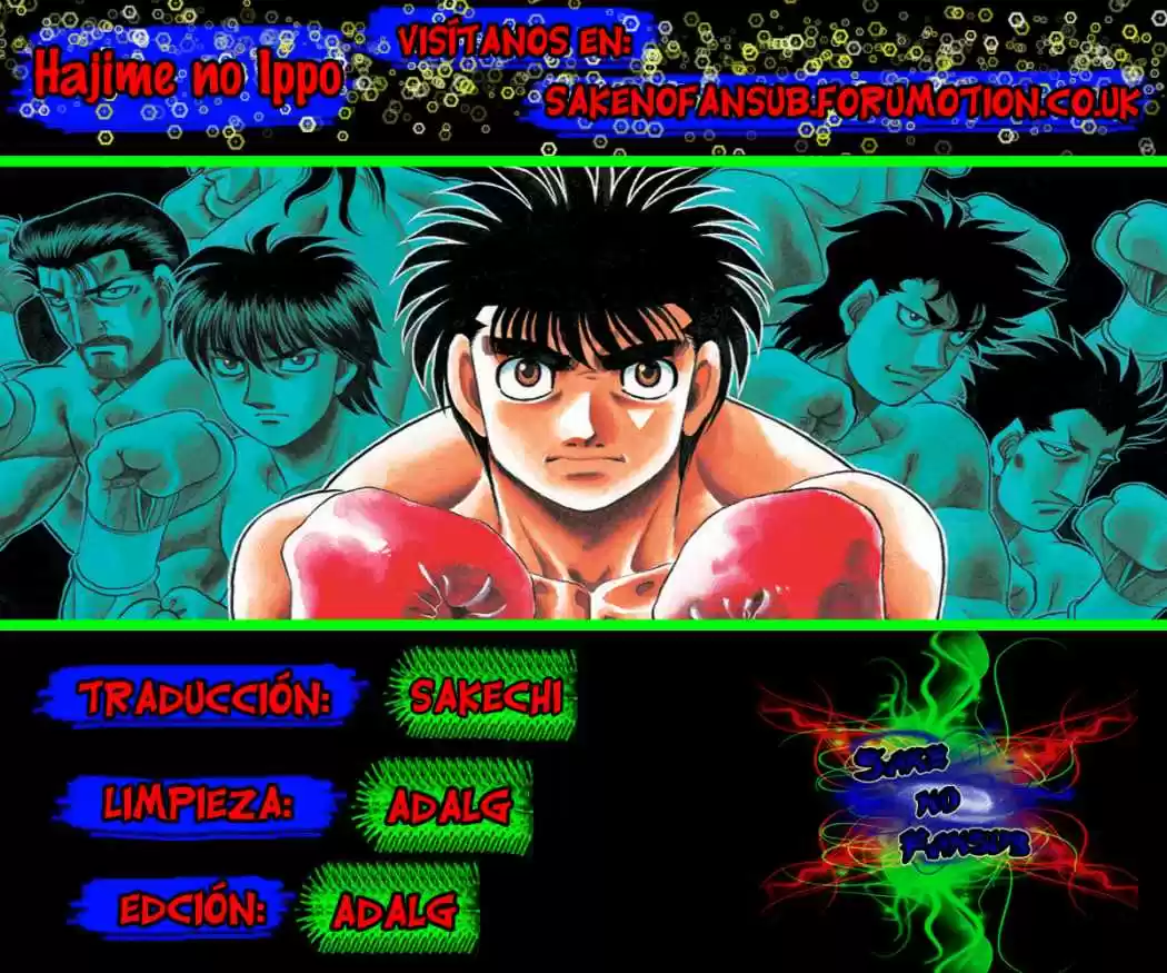 Hajime no Ippo: Chapter 183 - Page 1