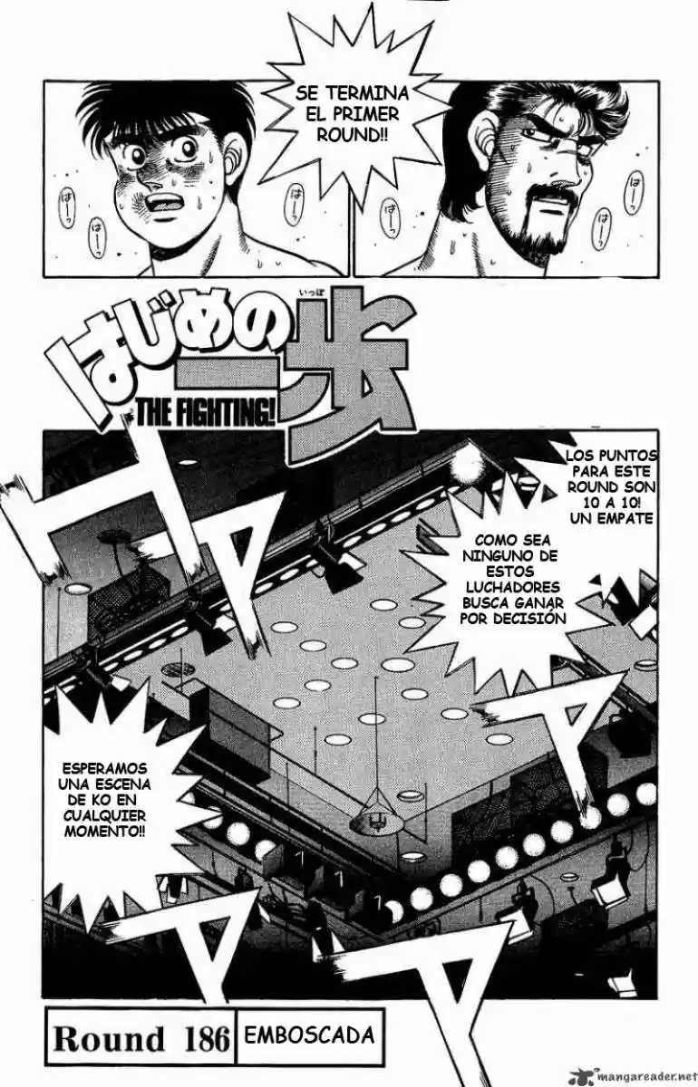 Hajime no Ippo: Chapter 186 - Page 1