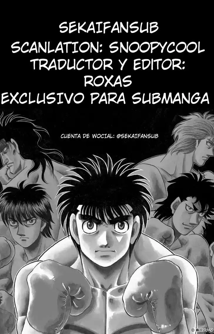 Hajime no Ippo: Chapter 195 - Page 1