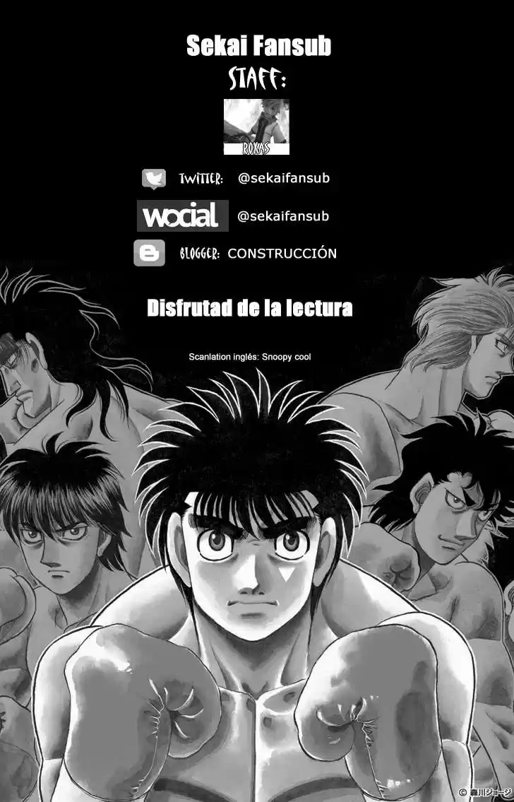 Hajime no Ippo: Chapter 196 - Page 1