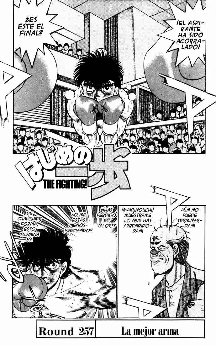 Hajime no Ippo: Chapter 257 - Page 1