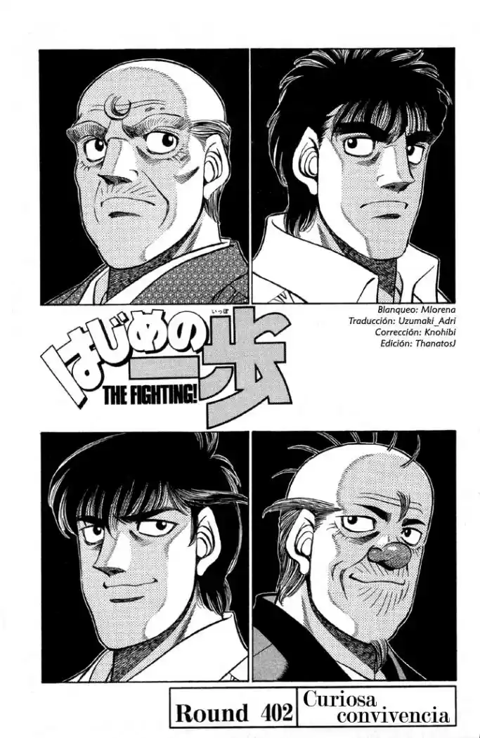 Hajime no Ippo: Chapter 402 - Page 1