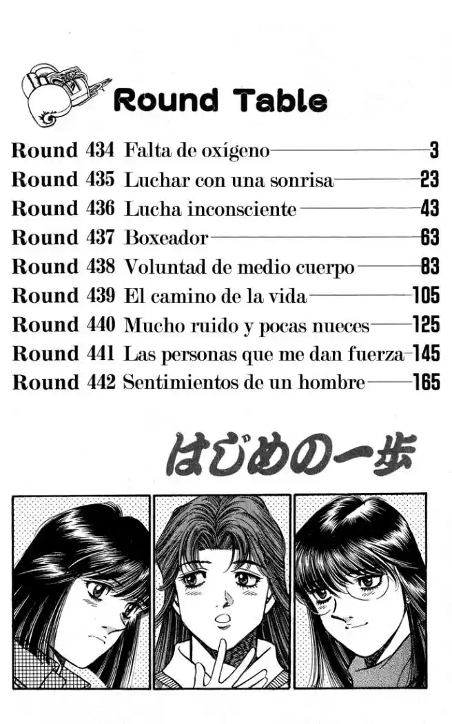 Hajime no Ippo: Chapter 442 - Page 1