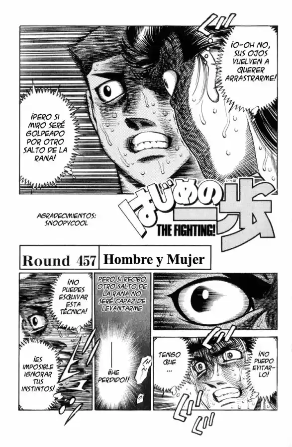 Hajime no Ippo: Chapter 457 - Page 1