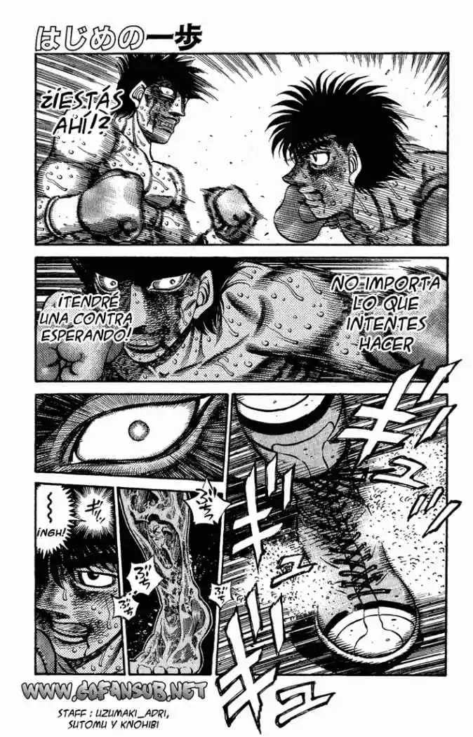 Hajime no Ippo: Chapter 501 - Page 1