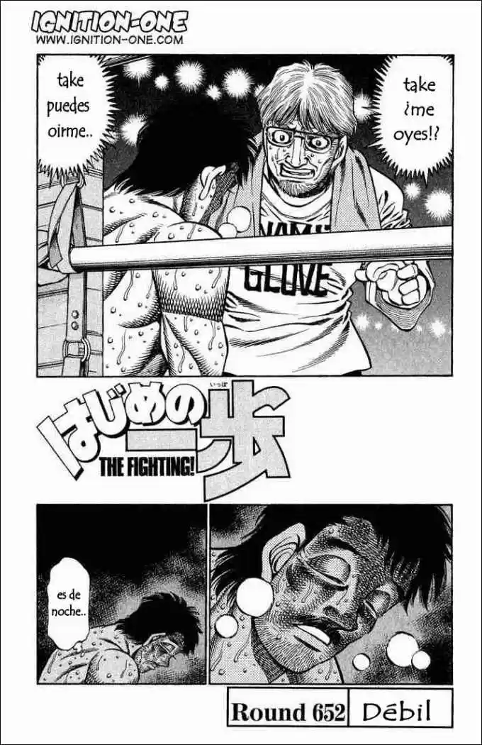 Hajime no Ippo: Chapter 652 - Page 1