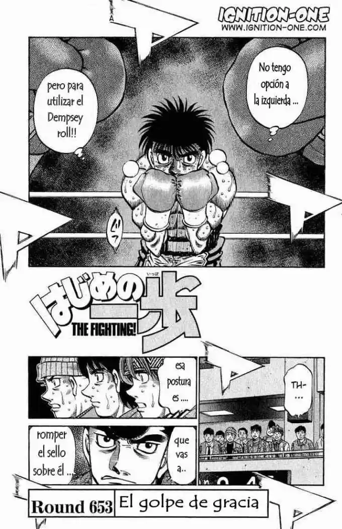 Hajime no Ippo: Chapter 653 - Page 1