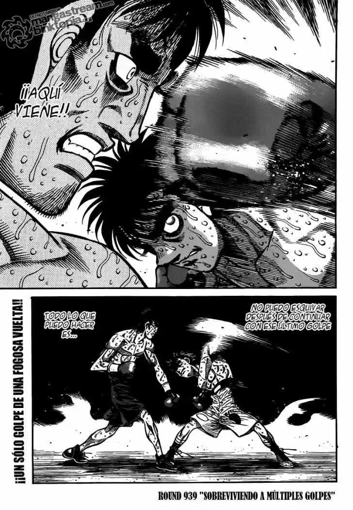 Hajime no Ippo: Chapter 939 - Page 1
